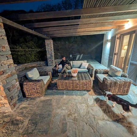 Cycladic Villa With Sea View! Ioulis エクステリア 写真