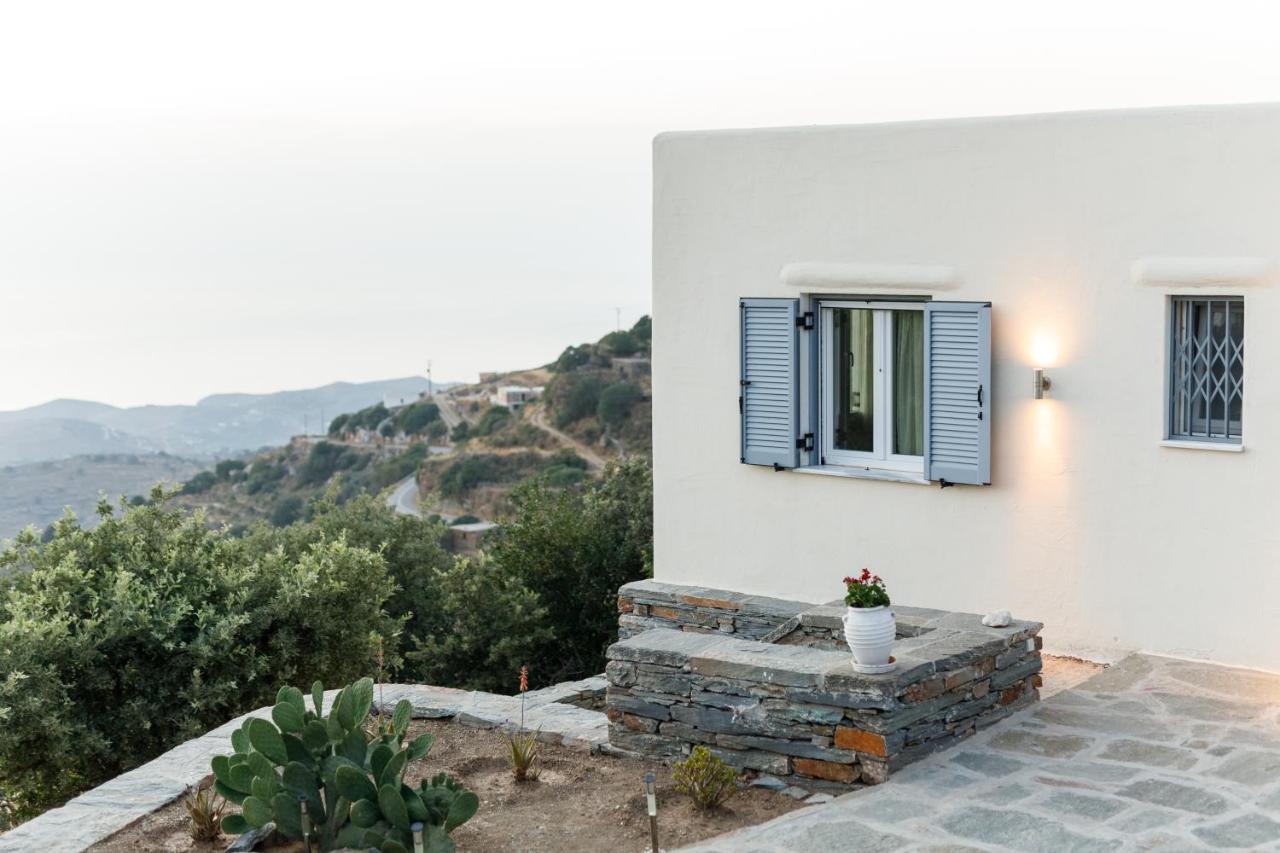 Cycladic Villa With Sea View! Ioulis エクステリア 写真
