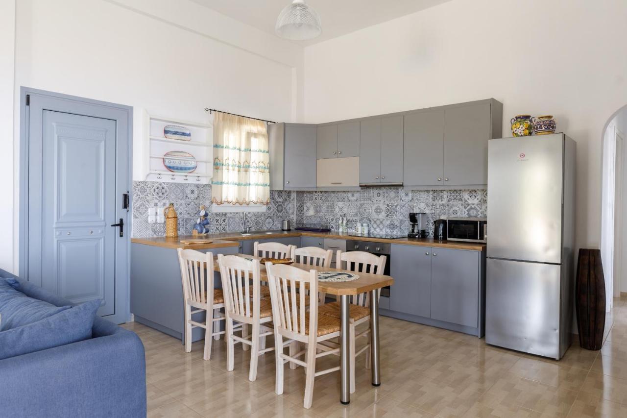 Cycladic Villa With Sea View! Ioulis エクステリア 写真