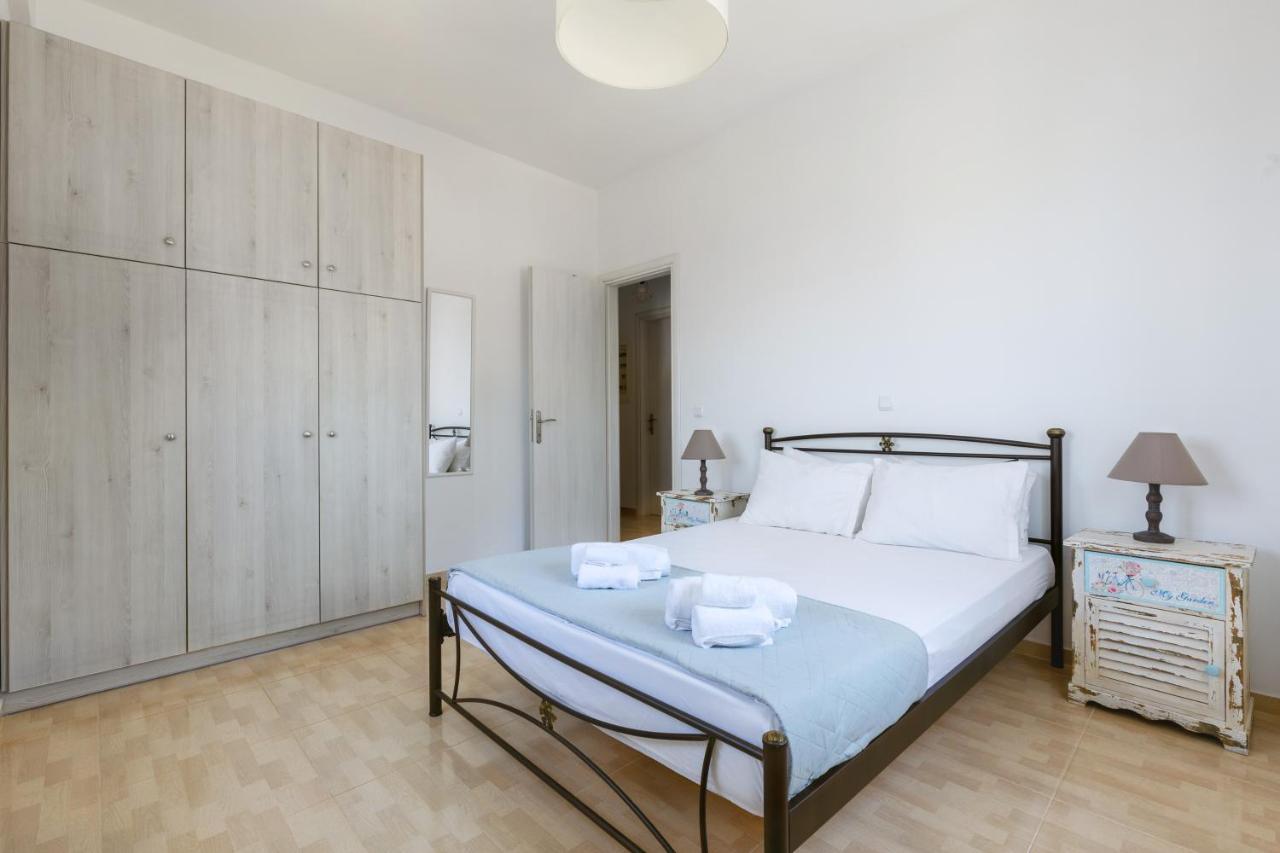 Cycladic Villa With Sea View! Ioulis エクステリア 写真