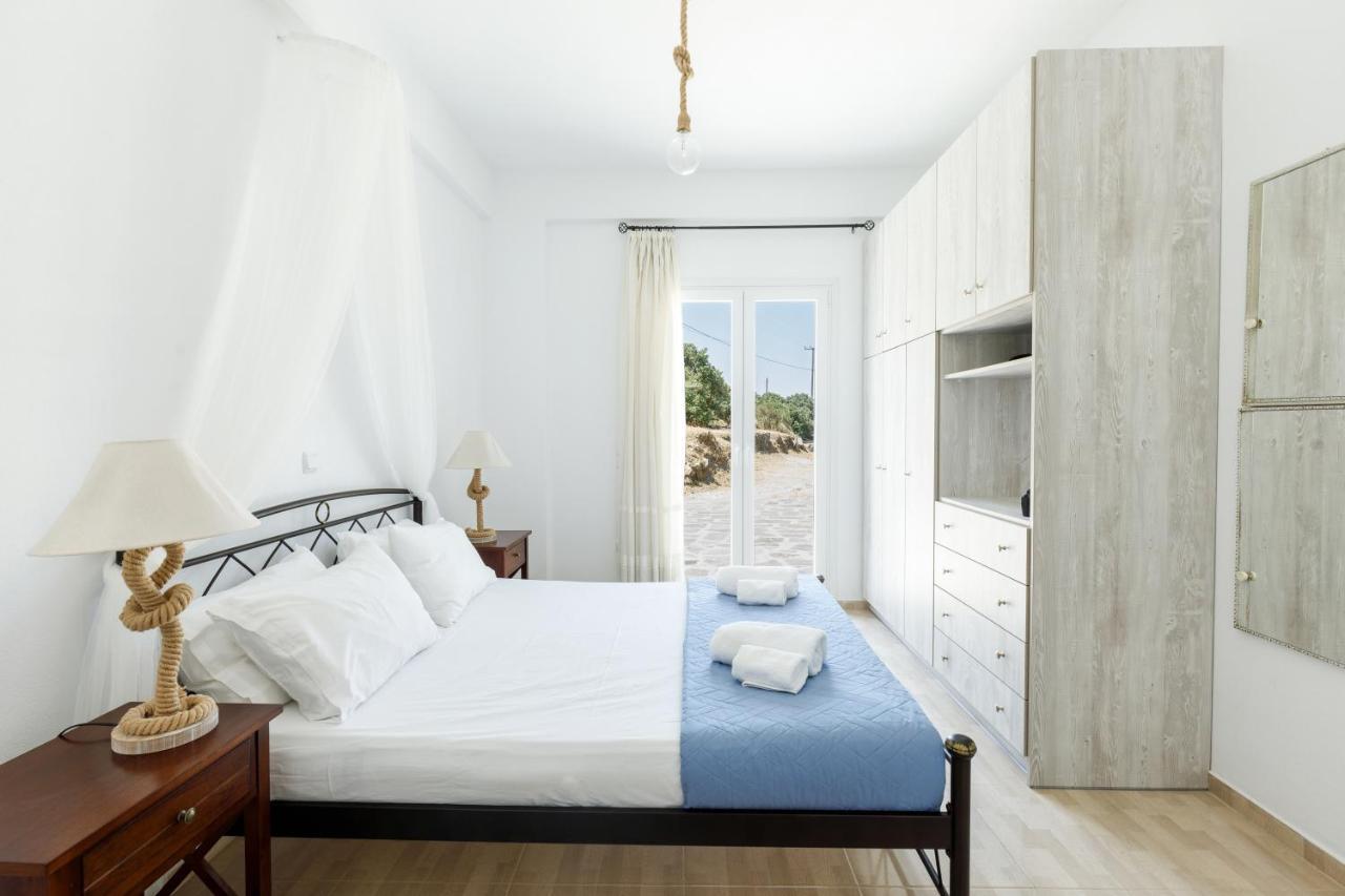 Cycladic Villa With Sea View! Ioulis エクステリア 写真