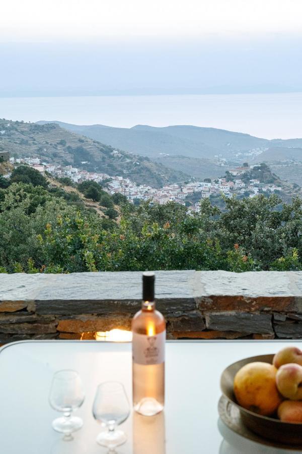 Cycladic Villa With Sea View! Ioulis エクステリア 写真