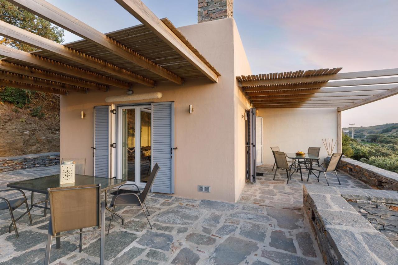 Cycladic Villa With Sea View! Ioulis エクステリア 写真